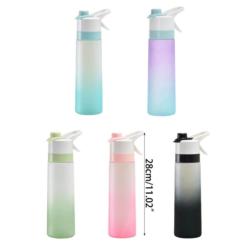 Sports Drinking Bottle with Spray Reusable Mist Water Bottle Portable Spray Cup for Cycling Fitness Camping Hiking