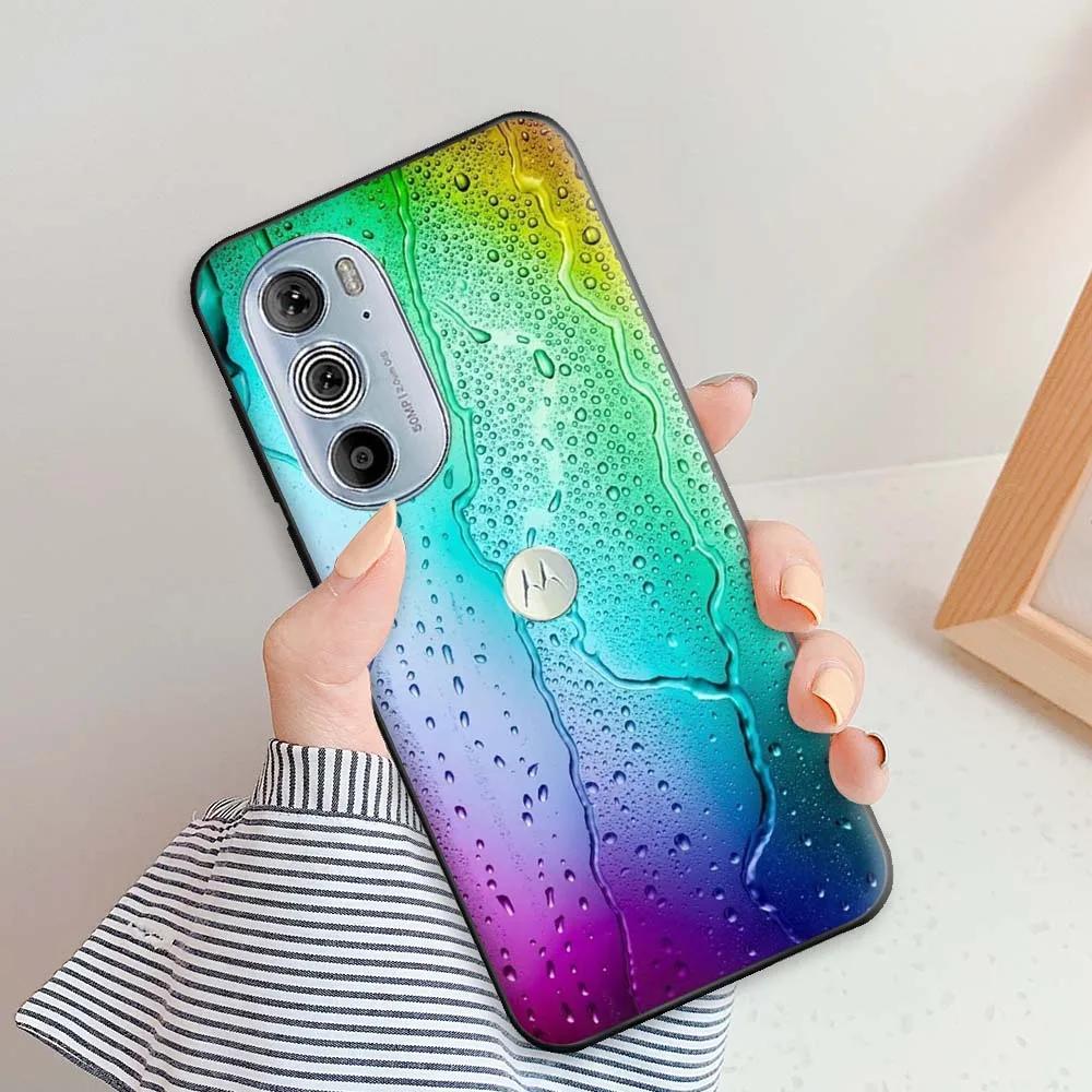 For Moto Edge 30 Pro Case Cover Edge30 Matte Silicone Case for Motorola Moto Edge 30 30Pro Fashion TPU Protective Back Cover
