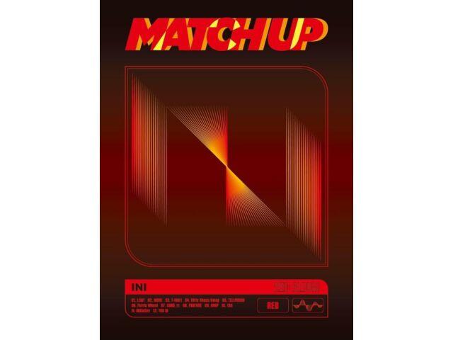 

[CD+DVD] MATCH UP RED Ver. First Press Limited Edition INI YRCS-95118 J-Pop NEW