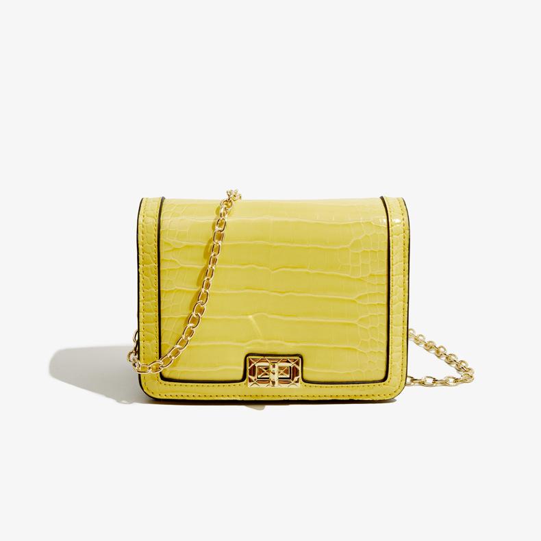 

Fashion Women Shoulder Bags Solid Color Chain Bags Korean Style Leisure Versatile Advanced Crossbody Bag Trend Small Square Bags