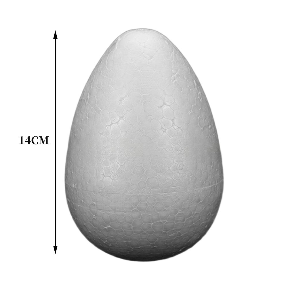 

Lightweight Foam Eggs Polystyrene Eggs Floatable Pierceable 14cm