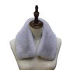 1Pc Thicker Warm Fluffy Faux Fur Scarf Leather Collar Women Shawl Winter