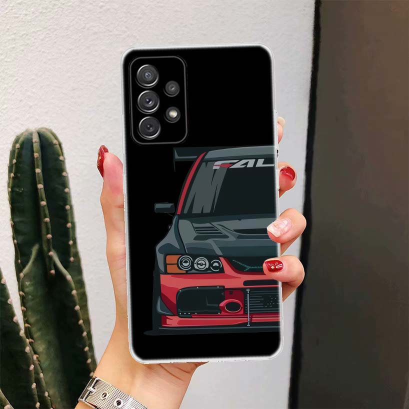 

JDM Tokyo Drift Sports Car Male Men For Samsung Galaxy A16 A15 A14 A13 A56 A55 A54 A53 Phone Case A36 A35 A34 A33 A26 A25 A24 A2 Samsung A55