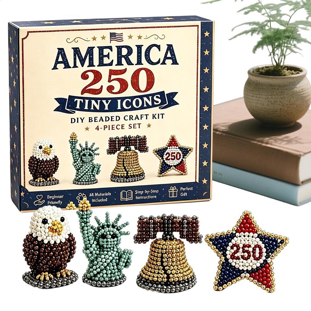 Beading Embroidery Kit Handmade Desk Decor Bead Crafts Beading Embroidery Kit For Women Teens Beginners Handcraft Lovers Home