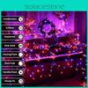 Led 200 20m With 8 Lighting Modes Halloween Decoration Hanging Light String