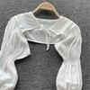 Fashionable Shoulder Wrap for Vacation Thin Shawl Scarf for Beach Sun Protective Shawl Wrap for Women with Long Sleeves