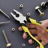 3pcs Carbon Steel Clip Set, 6 Inch Multi-Functional Clip, Wire Cutter with Anti-Slip and Rust- Pointed Clip for Indoor and Outdoor Maintenance Tools