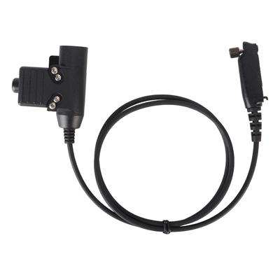 U94 PTT Push To Talk Adapter Walkie Talkie Headset Connector Cable for Sepura Stp8000 Stp8030