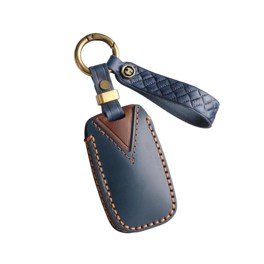 Handmade Genuine Leather Key Cover for New Dodge RAM