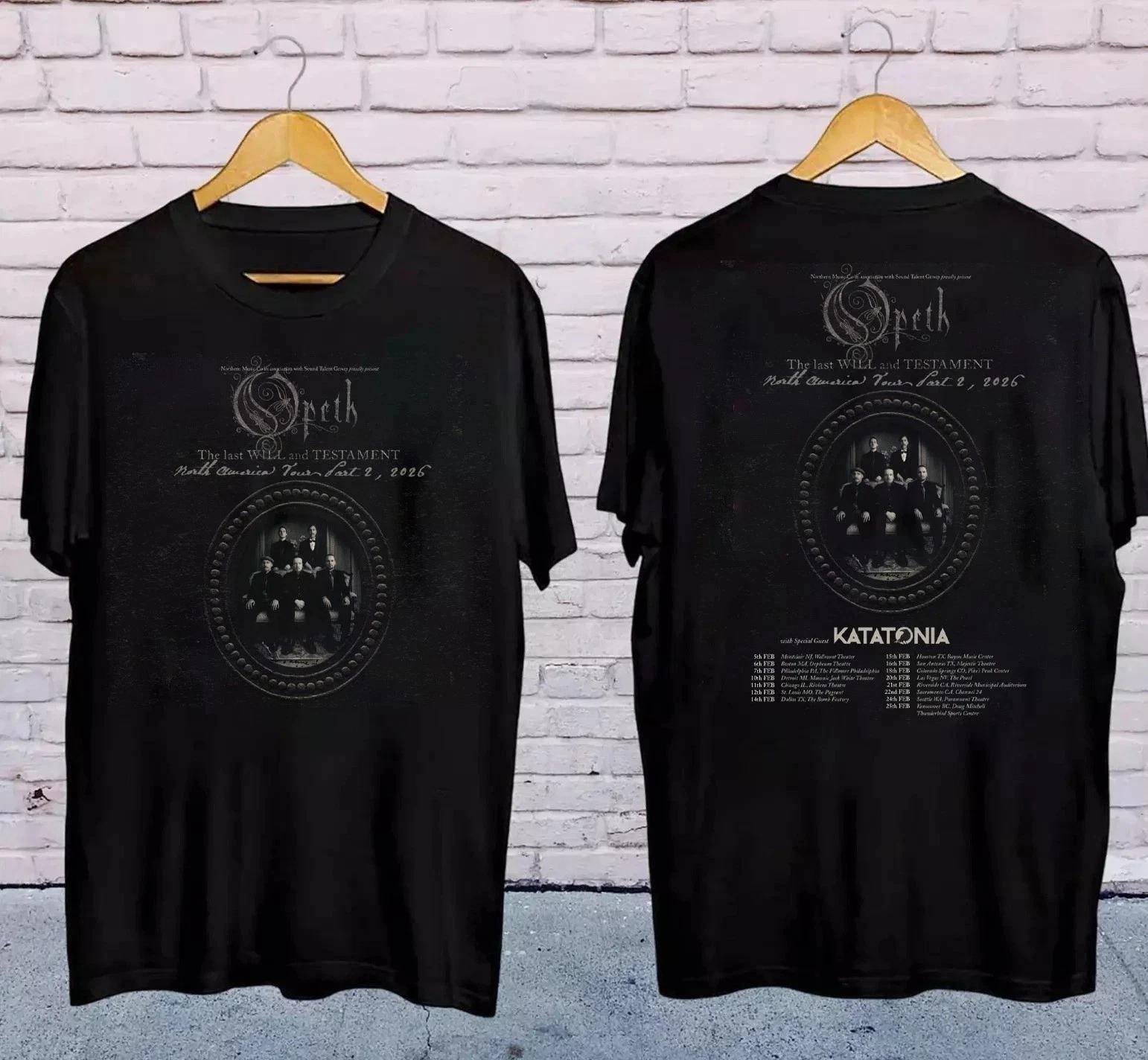 

Opeth - The Last Will And Testament North American Tour 2026 T-Shirt S