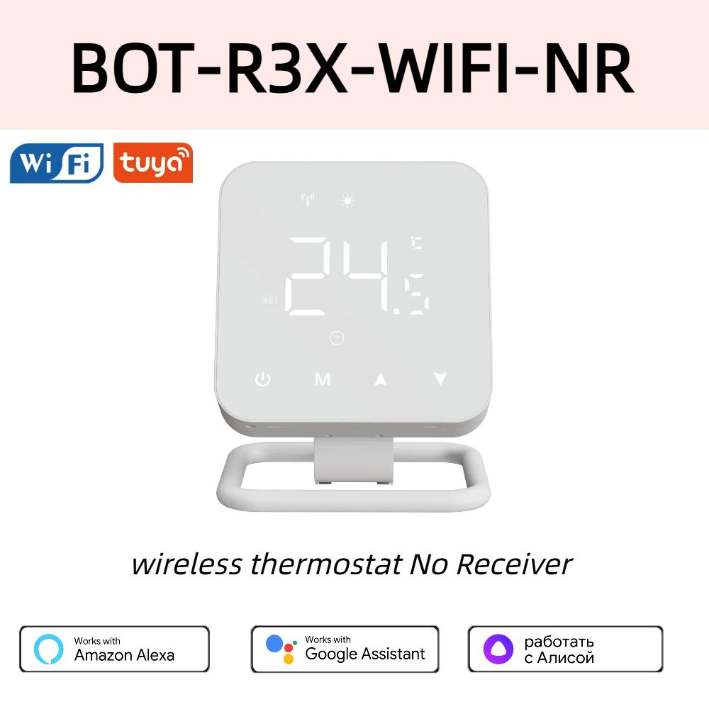 Beok Wireless Hub Controller for Gas Boiler  Zone Heating Water floor Heating System 8-Channel Thermostat for Actuator Pump