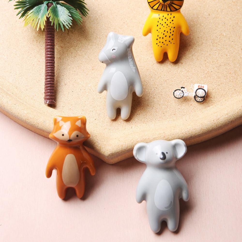 Cartoon Wall Hooks Children's Room Panda Door Knobs Drawer Pulls Cabinet Handles Furniture Hardware