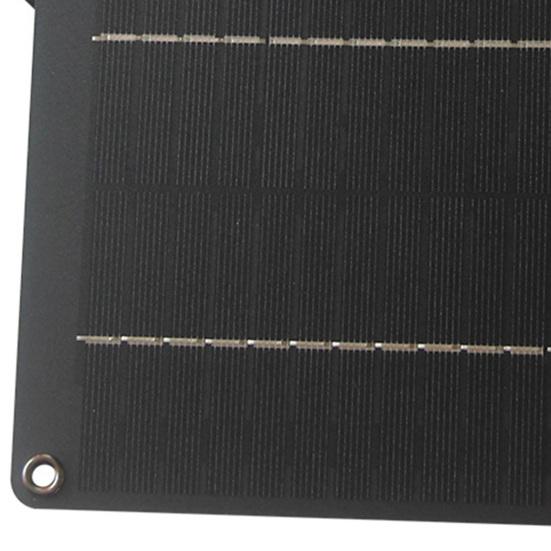 4W 12V Monokristallines Silizium Solarpanel 5521 Buchse Wasserdicht Hohe Effizienz Außen Gartenleuchten