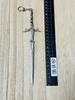 Githyanki Gate 3 Sword Mini Stylish Longsword, Baldur's 1, Weapon, Sword, Bow, Arrow, Shield, Sword, Accessory, Keychain, Figure, Doll, Display,