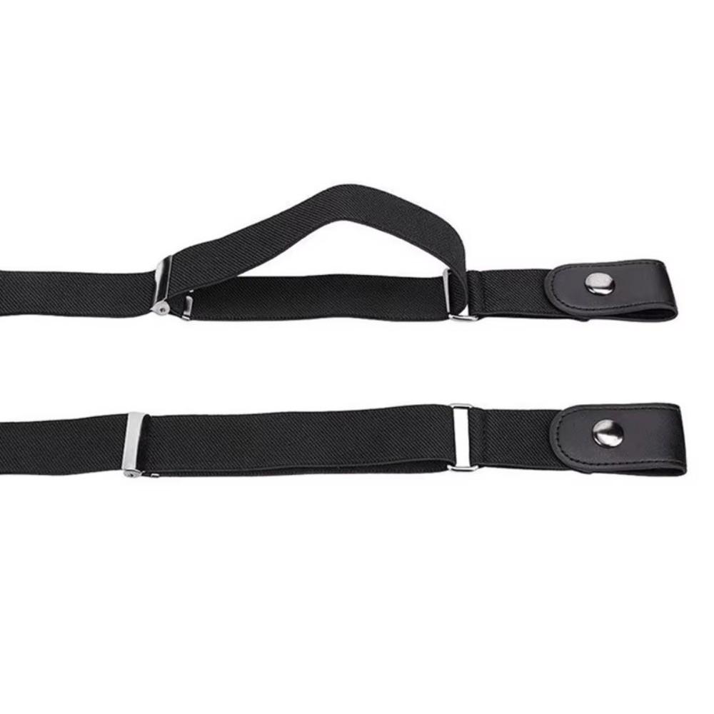 Extensible Elastic Belt for Women Invisible Belt Without Buckle Gifts Lazy Person's Belt