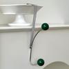 1 Pc Hook Behind The Door Cream Wind No Punching Required Originality Hook Iron Practical Cream Color Storage Coat  Hat Hook