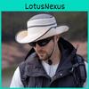Summer Outdoor Fishing Hat With Wide Brim Sun Protection For Men And Women