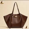 2025 Korean Style Large Capacity Women's Tote Bag - Simple, Fashionable Underarm Design for Cross-border Commuting