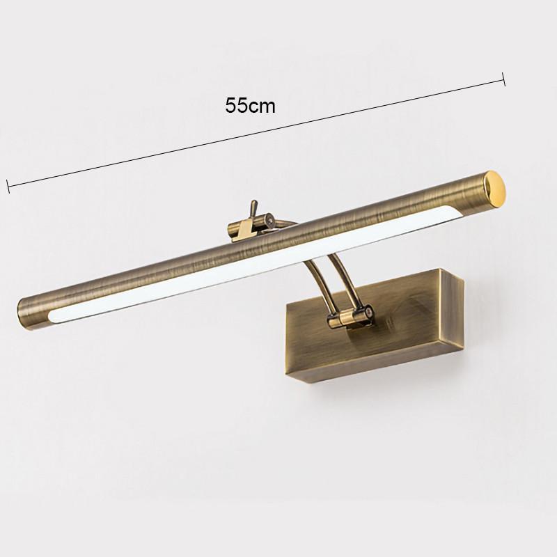 Wall Lamps Bathroom Modern Wall Lights 43CM 55CM Toilet Wall Mounted Lighting Fixtures Sconces Indoor Bedroom Mirror