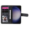 For Samsung Galaxy S25/S24 Leather Case with 10 Card Holder Phone Cover Stand