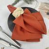 70PC 30X45CM 100% Cotton Cloth Napkins  Napkin Reusable Weddings Party Baby Shower Christmas Table Decor Retro Napkins Reusable