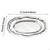 Dessert Plate Appetizer Plates Food Serving Tray Oval Dish for Home Kitchen Cafe