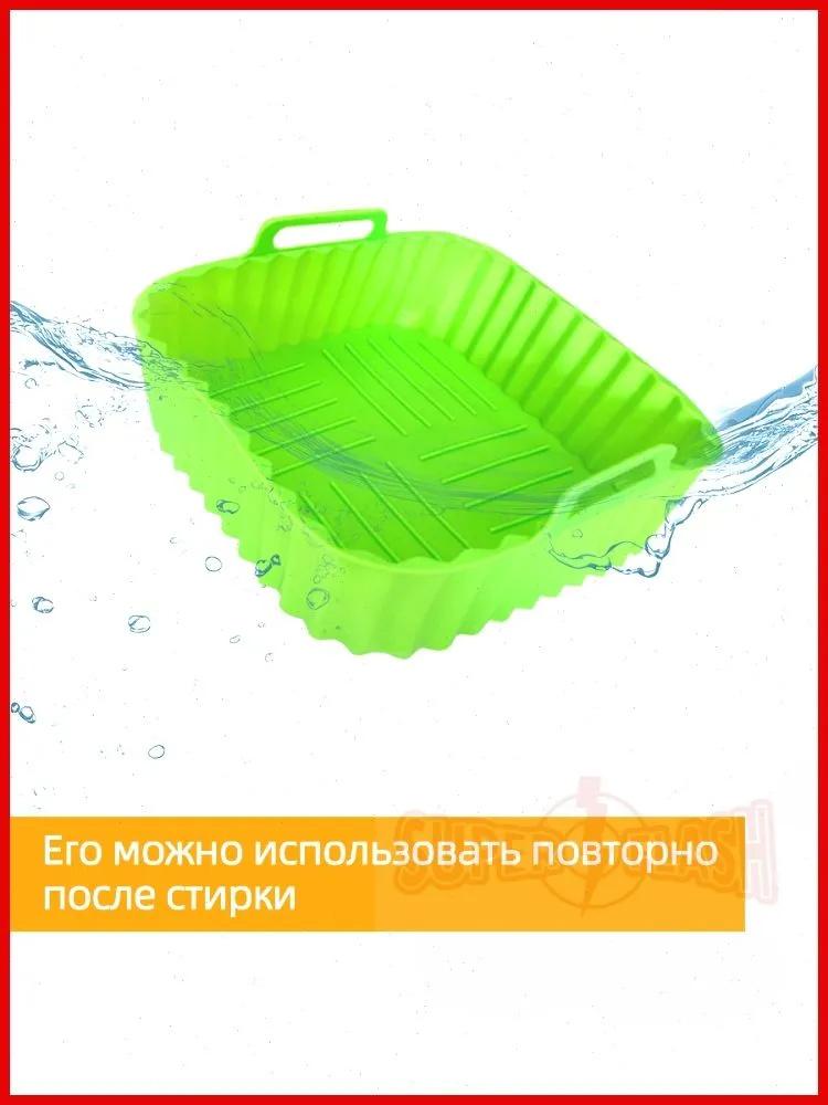 Food Grade  Fryer Silicone Baking Tray High Temperature Resistant Silicone Thick Baking Tray Cake Pizza Non-stick Baking Tray