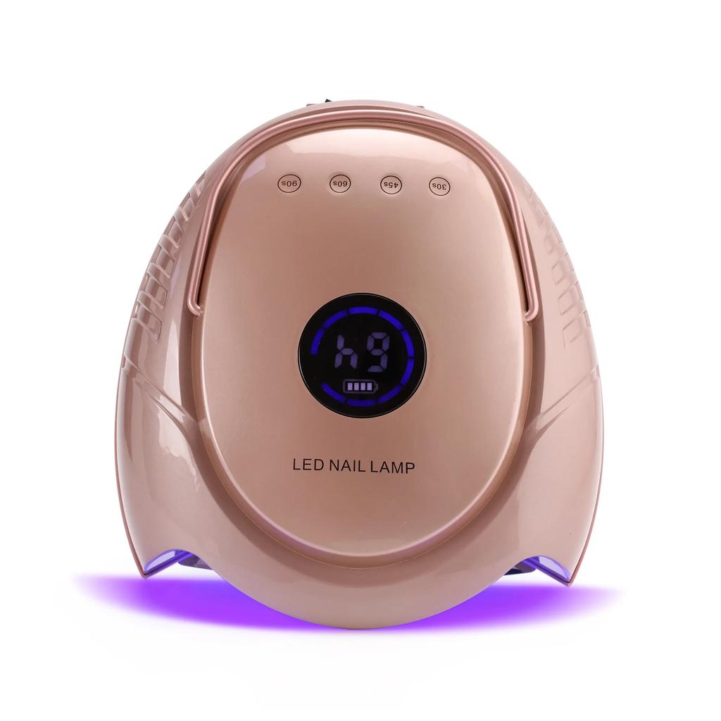 64W Rechargeable Nail Dryer Professional LED/UV Light Nail Machine Nail Lamp With Timing Function Nail Art Equipment Tool