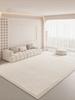 Minimalist Light Grey Carpet Artistic Stripes Living Room Decoration Carpets Easy To Clean Lint-free Rugs Luxurious Bedroom Rug