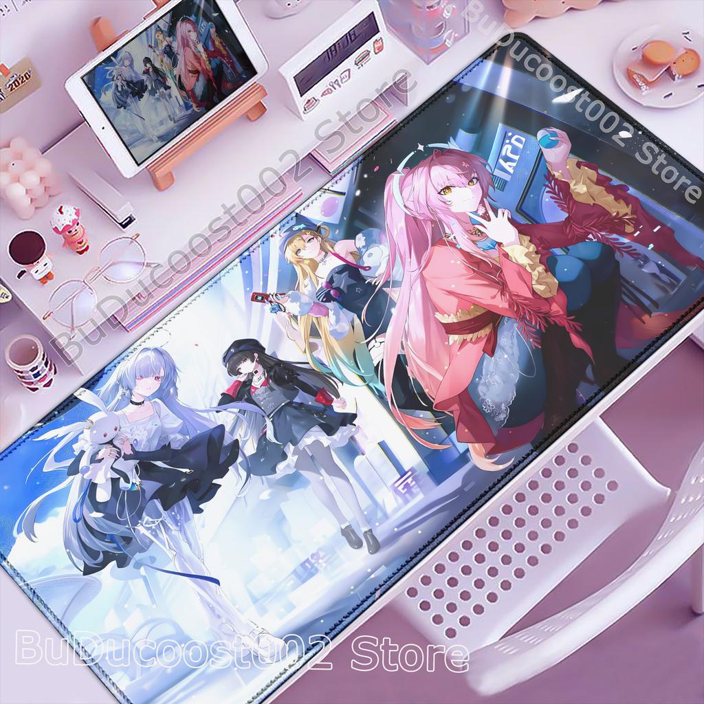 New Wuthering Waves Aemeath Changli Mouse Pad Laptop Anime Gaming Keyboard Rug Large Extended Desk Mat PC Gamer Cabinet Mousepad