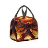 Borsa per il pranzo per bambini Anime One Piece King dei Pirati per studenti delle scuole elementari e medie Borsa da picnic con impacco di ghiaccio Borsa termica portatile per bento