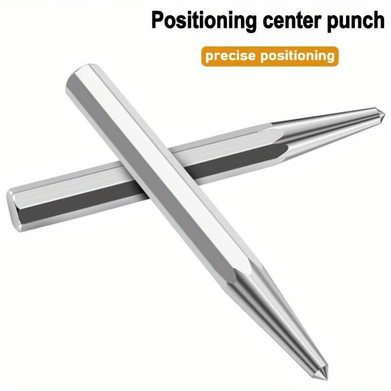 

1 шт. Восьмигранный центробой, локатор, зубило, металлическая разметка для сверления, конический керн, высокая твердость 1 PC серебряный