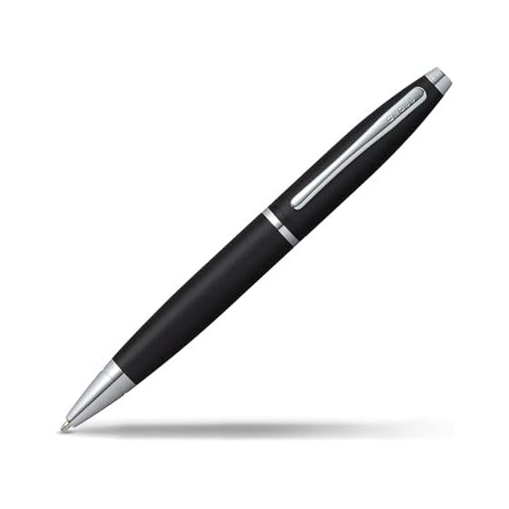 Cross Caliper Matte Black Medium Ballpoint Pen AT0112-14