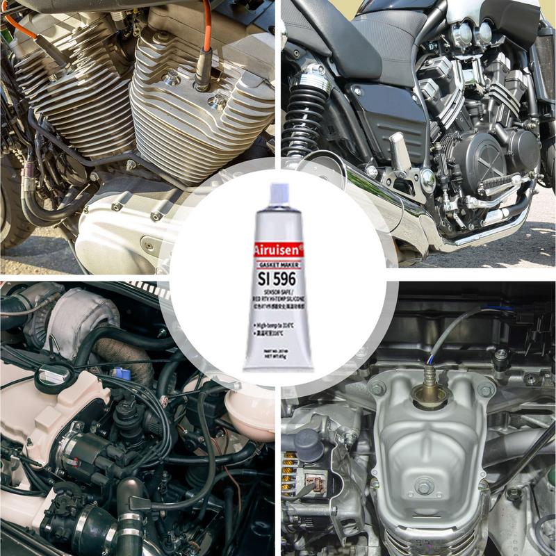 300ml Super Car Glue For Metal Removable Universal Liquid Gasket Sealer High Temp Adhesive Glue For Auto Engine Sealant Supplies