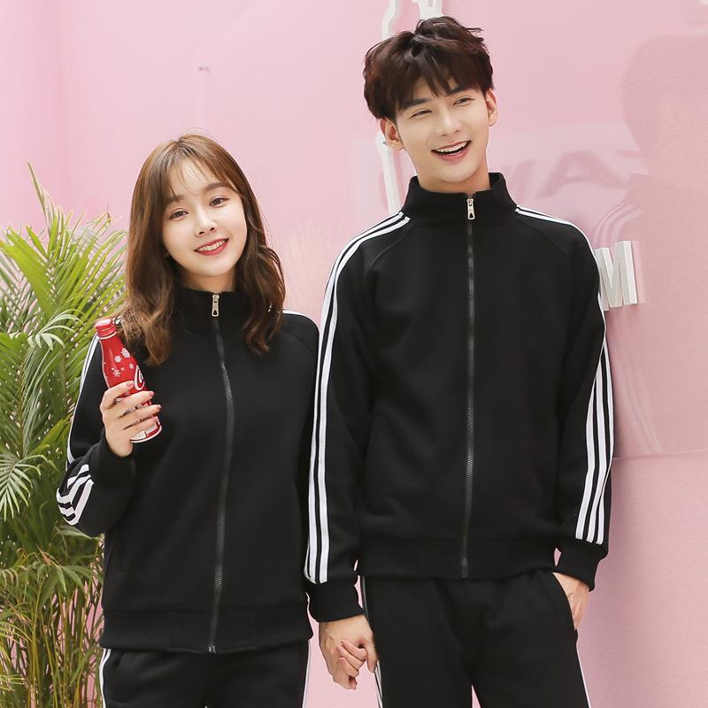 Fleece-Lined Women's Hooded Jacket with Embroidered Uniform Design and Stand-Up Collar