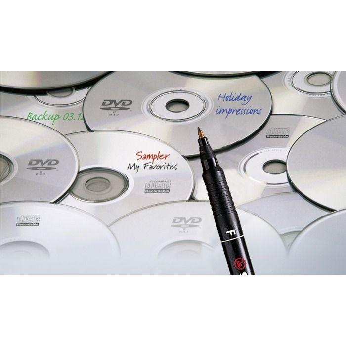 Feutres - OHPen - Pochette de 4 - Pointe superfine - Multicolore - Indélébile