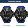 Men's Watch LED Digital Men Sport Watches Fitness Electronic Watch Multifunction Military Sports Watches Clock Kids Gifts