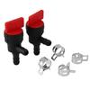90° 180° Inline Gas Fuel Cut Off Valve for Briggs and Stratton 9494768 493960 698183 698181 697947 5019H 5019K Lawn Tractors