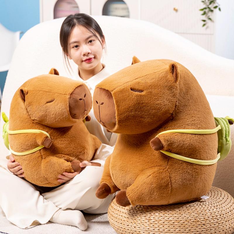 Kawaii Capybara Stuffed Animals Super Soft Plush Capybara Toys Cute Plush Capybara Doll Birthday Gifts