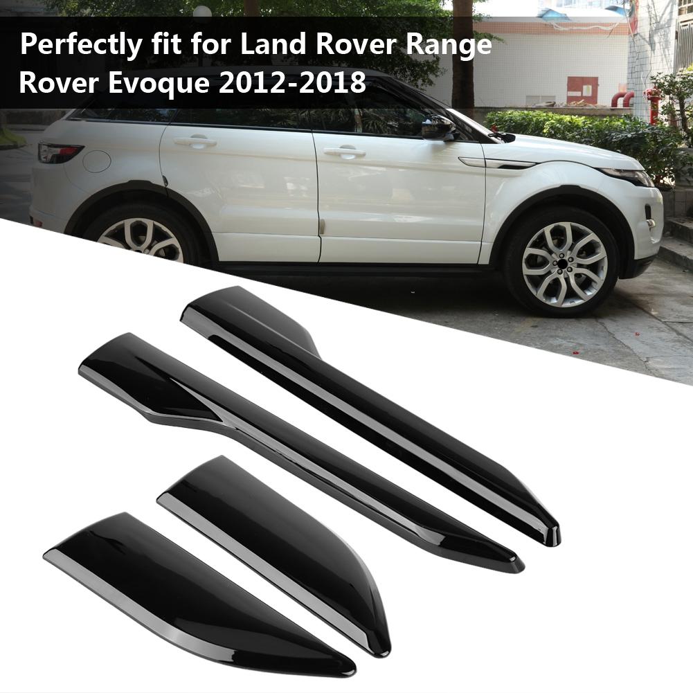 4Pcs Car Fender Side Air Vent Outlet Cover Trim for Land Rover Range Rover Evoque 2012 2018(#2)