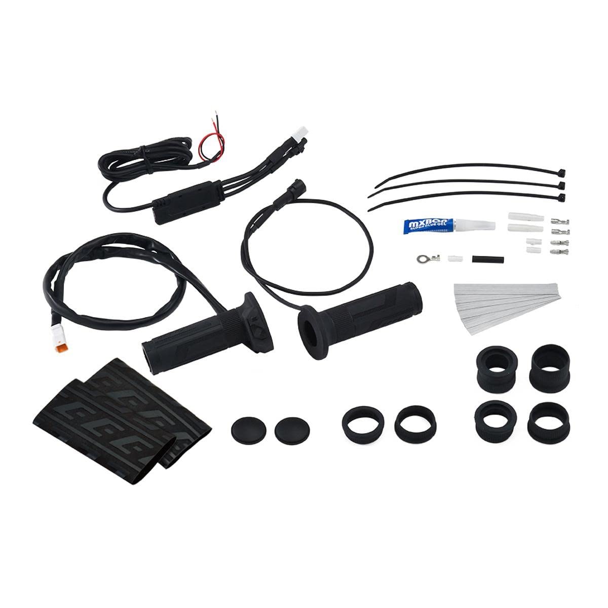 

EFFEX Heated Grips with Integrated Switch for Universal Black 22.2 115/120/130mm (EGH011)