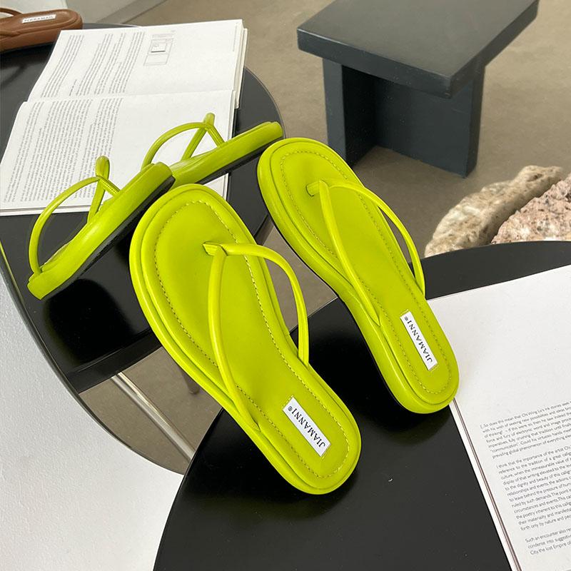 Fashion Female Summer Beach Slides Flip Flops Women Flats Slippers Shoes Casual Fashion Round Toe Ladies Flats Slippers Shoes