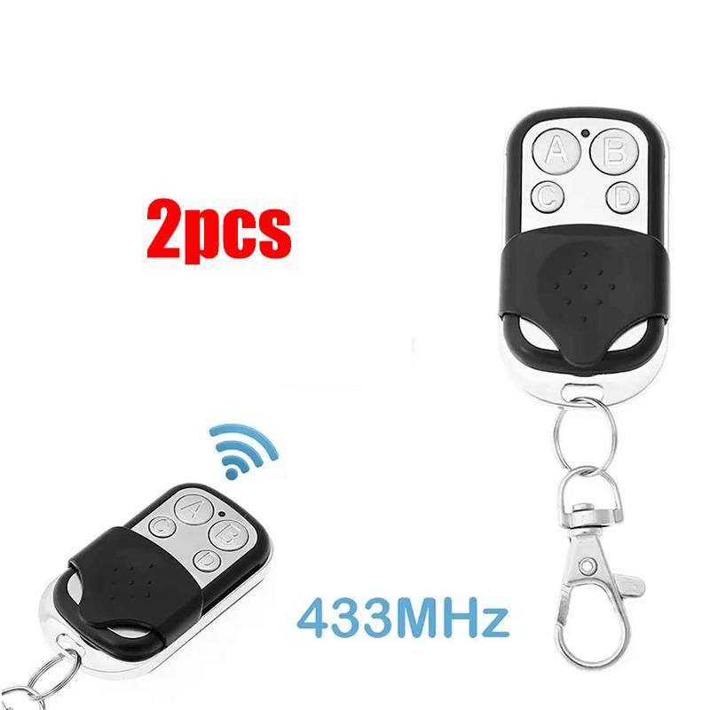 2-16pcs  Cloning Duplicator Key Fob A Distance Remote Control 433MHZ Clone Fixed Learning Code Rolling Code For Gate Garage Door