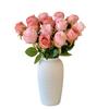 Rose Artificial Flower Wedding Home Decoration Silk Flower Pography Prop Silk Flower Rose