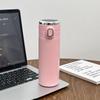 Smart Insulated 304 Stainless Steel Double-layer Vacuum Cup with Pop-up Lid and Custom Logo Option