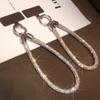 Handheld Glitter Rhinestone Phone Lanyard Hanging Cord Mobile Phone Chain  Women/Lady/Girl