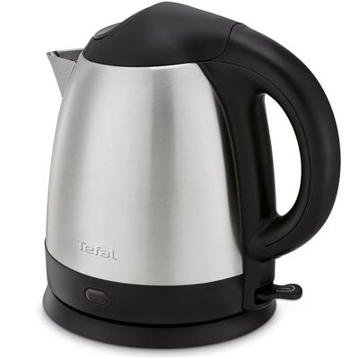 Tefal KI431D Kompakter kabelloser Wasserkocher aus Edelstahl (1,2 l) 1800W Silber