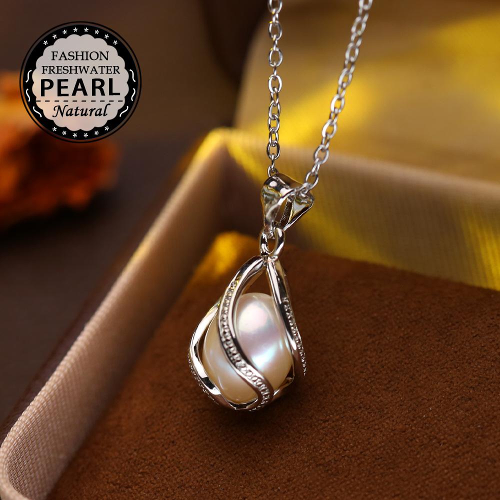 

Ожерелье SENIKO с пресноводным жемчугом, модное геометрическое ожерелье в виде клетки для женщин, ожерелье с листьями A