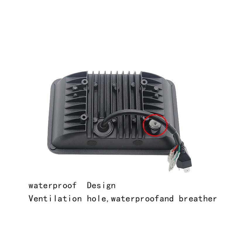 4X6 Auto LED Scheinwerfer Blinker Tagfahrlicht Wasserdicht 60W H4 Scheinwerfer für LKW Offroad 4WD Traktor DRZ400 Motorrad ATV UTE