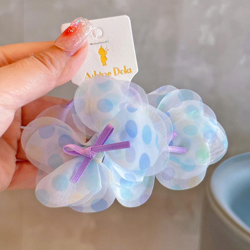 OuJyO Hair Ties for Cute Lace Butterfly Hair Girls Hair Accessories for Cute Set of Hair Ties for Year Kindergarten Hair Shrine First Celebration